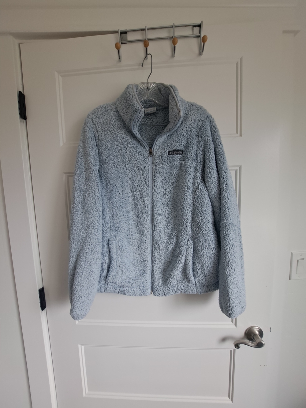 Columbia Light Blue Sherpa Jacket